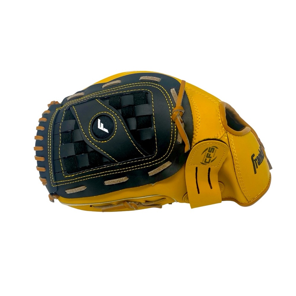 Franklin Sports Baseball and Softball Glove Fieldmaster for Left Handed Thrower